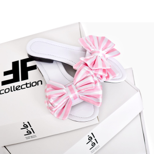 صندل طرح ویکتوریا صورتی