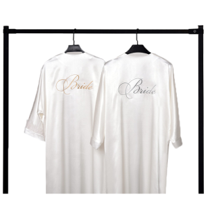 روبدوشامبر عروس مدل گلدوزی