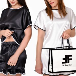 لباس خواب بلوز شلوارک مدل ارکیده