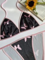 ست بیکینی طرح پروانه