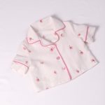 ست بلوز شلوار کودک جنس نخی طرح هلو