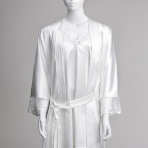 ست لباس خواب عروس طراحی با تور